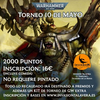 40k 10 de mayo